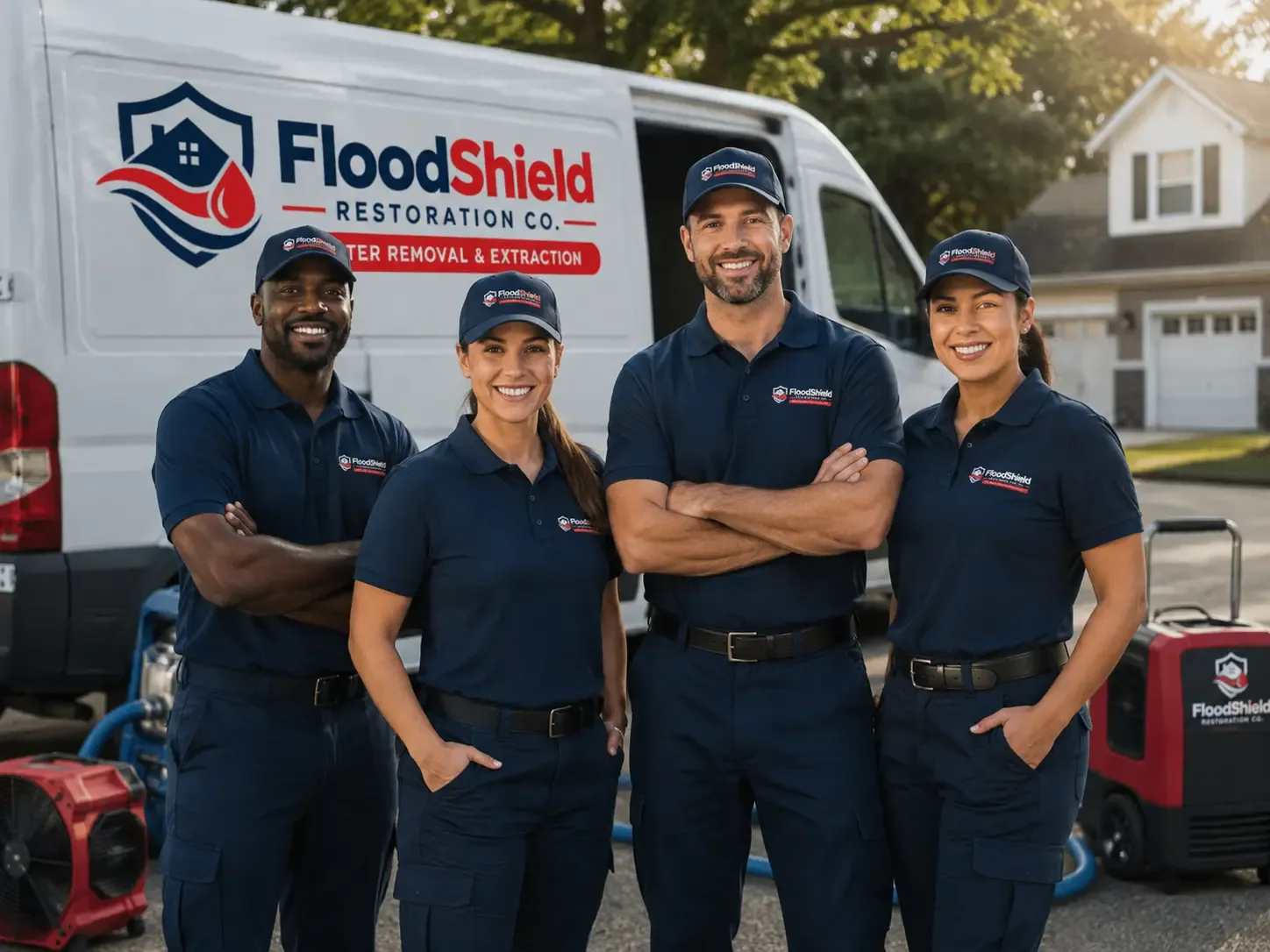Flood Damage Restoration company in Morral, OH